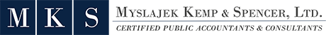 Myslajek Kemp & Spencer, Ltd. Logo